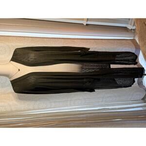 Torrid Long Open Knit Cardigan Olive Green Size 4